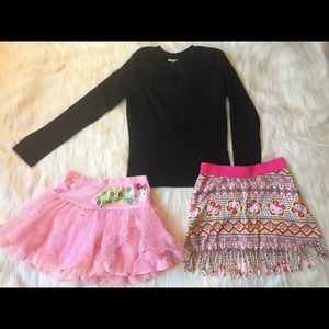 Hello Kitty Skirt Set (Like New)